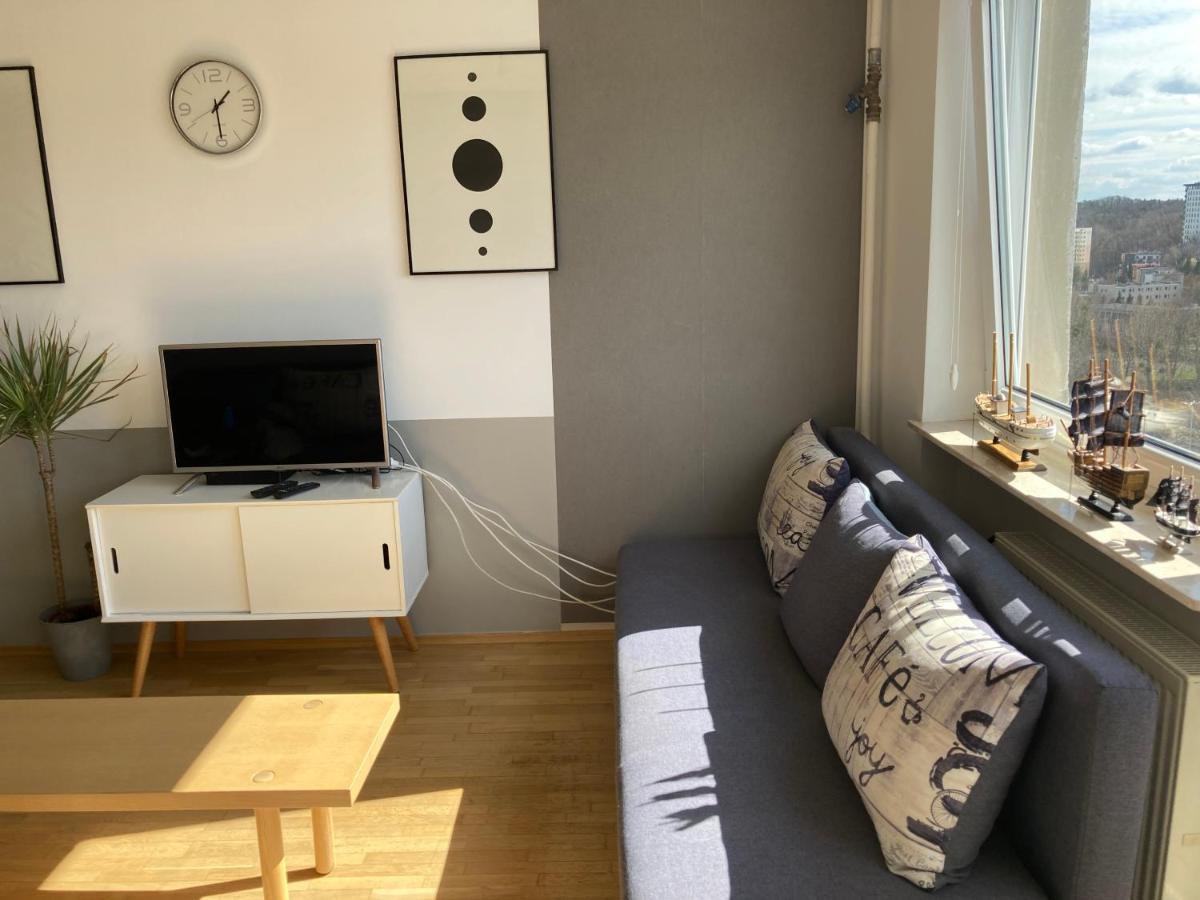 Apartament Horyzont W Centrum Przy Plazy Гдыня Экстерьер фото